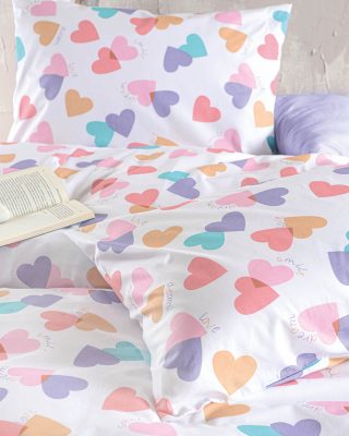 ZOEY - ΣΕΤ ΠΑΠΛΩΜΑ SYMBOL ΗΜΙΔΙΠΛΟ (160X240) ΗΜΙΔΙΠΛΟ (160X240) 100% ΒΑΜΒΑΚΙ Rythmos - Image 2