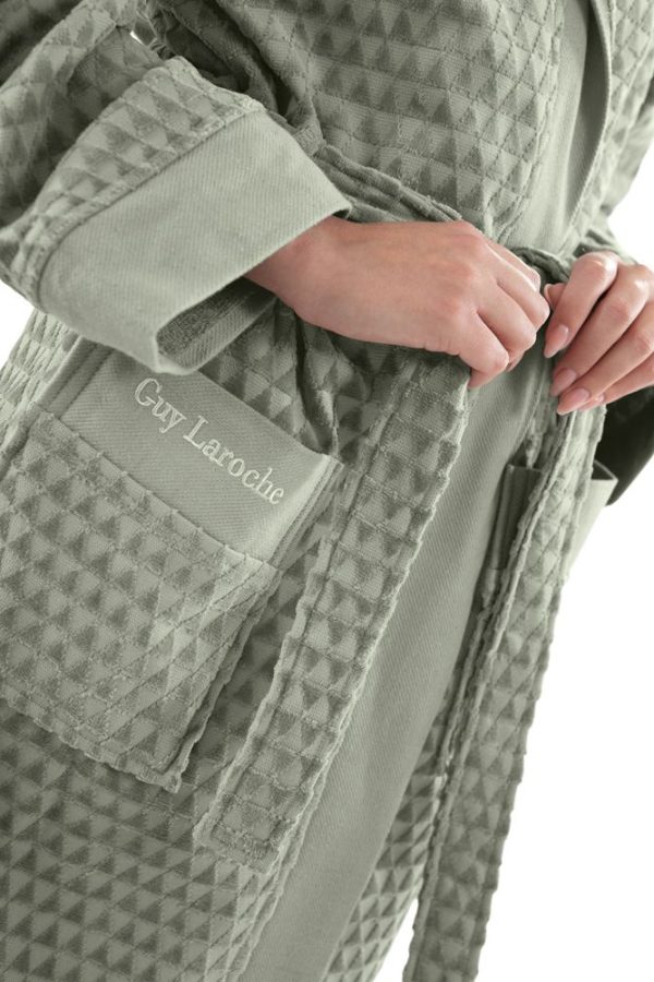 Μπουρνούζι Tokyo Khaki Medium της Guy Laroche (100% Cotton)