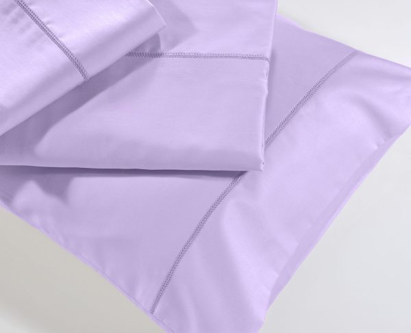 Ημίδιπλο Κατωσέντονο Λάστιχο 250/16 Lilac της Down Town 125×205+040 (προ ραφής)Σύνθεση: 100% Βαμβάκι Σατέν Πενιέ 250