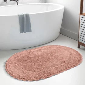 LINO ΠΑΤΑΚΙ ΜΠΑΝΙΟΥ LIBATA PINK 50X80 100% Βαμβάκι