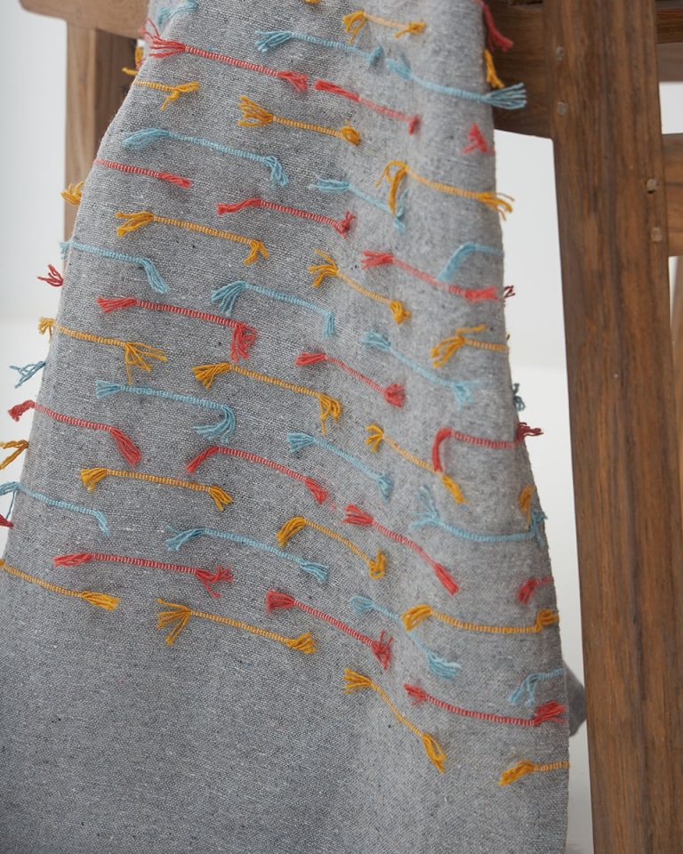 Γκρι Ριχτάρι με Σχέδιο Χρωματιστές Γραμμές Lala Διθέσιος (170x240cm) Γκρι της Pennie - Image 2