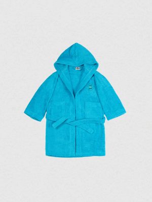 Μπουρνούζι Παιδικό Eco Turquoise Ηλικία 2-4 SUNSHINEHOME