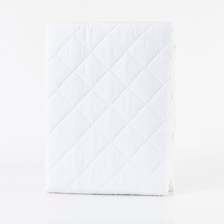 Επίστρωμα Καπιτονέ Αδιάβροχο Polycotton 160 x 200 cm + 40 cm  Polycotton Λευκό BOREA - Image 3