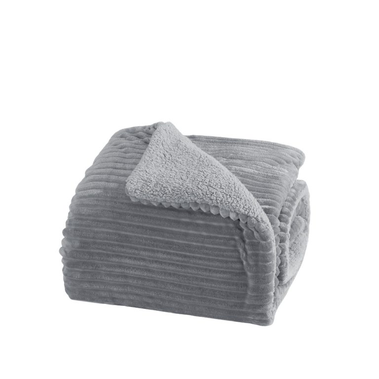 Κουβερτοπάπλωμα Adeline Υπέρδιπλο 220 x 240 cm  100% Πολυέστερ Γκρι BOREA - Image 6