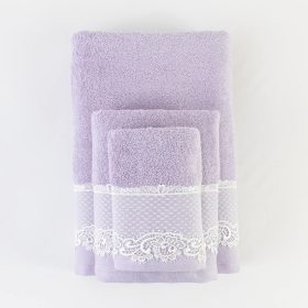 Πετσέτες Σετ 3ΤΜΧ Bonjour 70 x 140 / 50 x 90 / 30 x 50 cm  100% Βαμβάκι Λευκό BOREA - Image 13