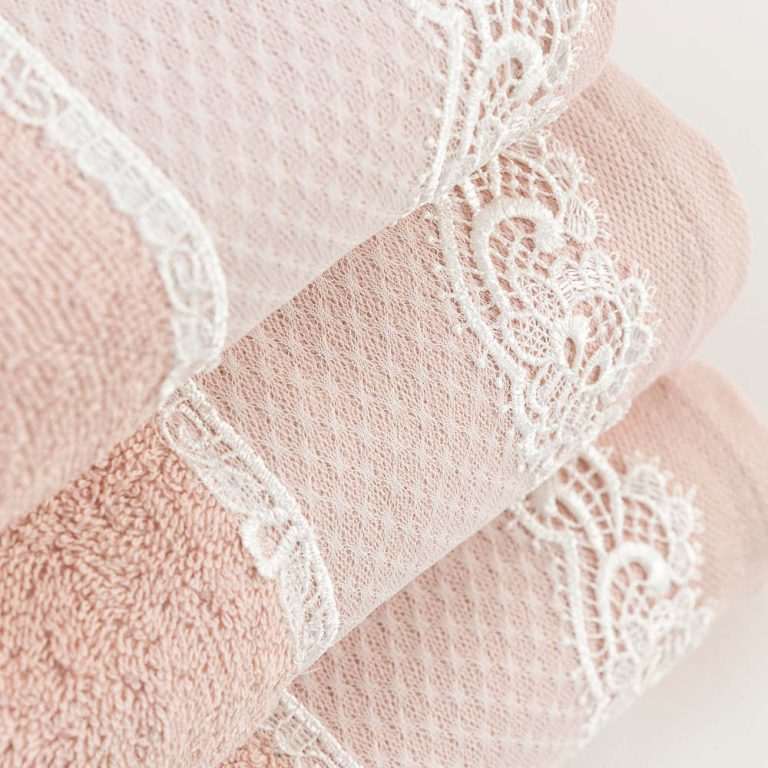 Πετσέτες Σετ 3ΤΜΧ Bonjour 70 x 140 / 50 x 90 / 30 x 50 cm  100% Βαμβάκι Λευκό BOREA - Image 6