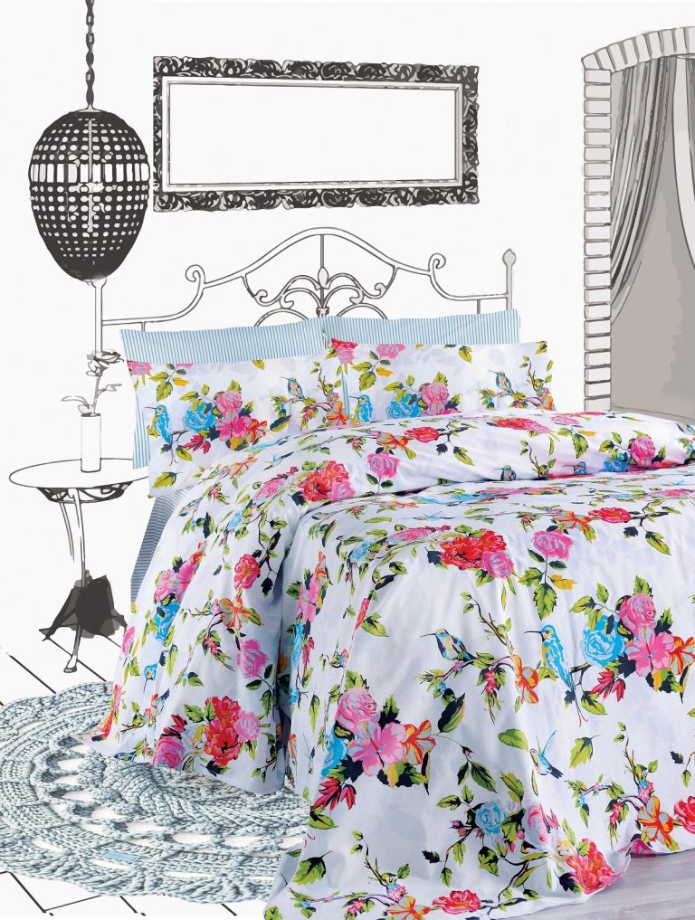 primavera24-1.jpg PRIMAVERA ΠΑΠΛΩΜΑ ΣΕΤ 220Χ240CM 2*50X70CM 144TC 100% COTTON Makis Tselios - Image 1