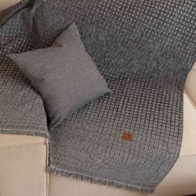 Ριχτάρι Σενίλ Διθέσιο Solana 180 x 250 cm  100% Πολυέστερ Εκρού BOREA - Image 14