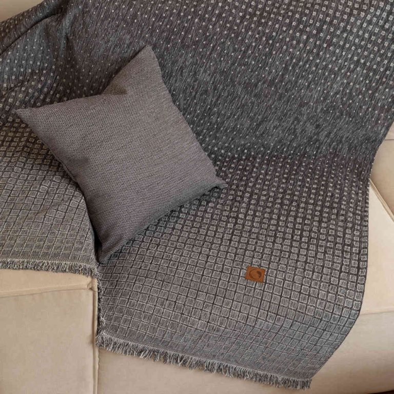 Ριχτάρι Σενίλ Διθέσιο Solana 180 x 250 cm  100% Πολυέστερ Εκρού BOREA - Image 14