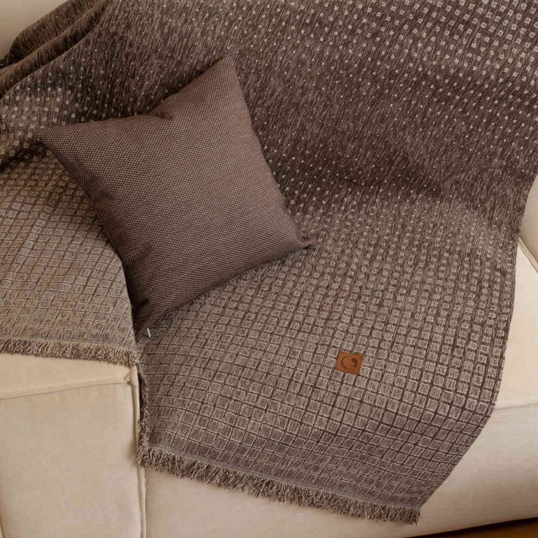 Ριχτάρι Σενίλ Τριθέσιο Solana 180 x 300 cm  100% Πολυέστερ Εκρού BOREA - Image 8