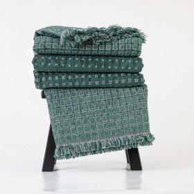 Ριχτάρι Σενίλ Πολυθρόνας Solana 180 x 180 cm  100% Πολυέστερ Καφέ BOREA - Image 13