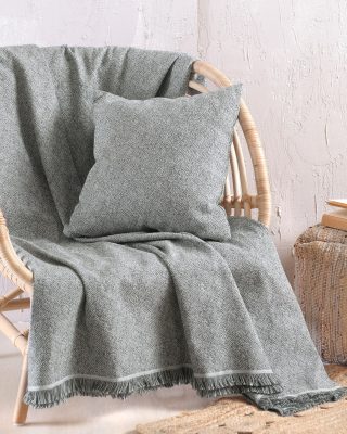 ONLY  - ΡΙΧΤΑΡΙ ΓΚΡΙ 40X40 40X40 80% ΒΑΜΒΑΚΙ - 20% ΠΟΛΥΕΣΤΕΡΑΣ Rythmos