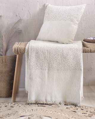 VIVIR ΕΚΡΟΥ - ΜΑΞΙΛΑΡΟΘΗΚΗ 40X40 50% Chenille acrylic - 25% βαμβάκι - 25% Pol Rythmos - Image 3