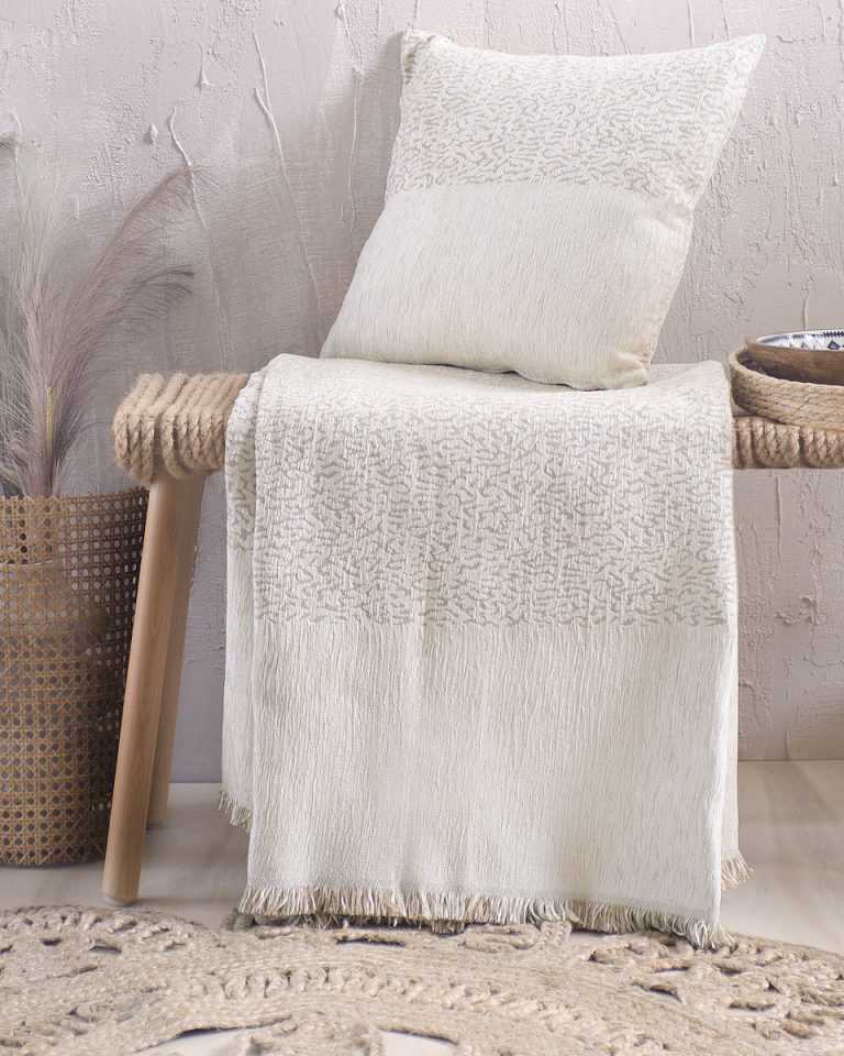 VIVIR ΕΚΡΟΥ - ΜΑΞΙΛΑΡΟΘΗΚΗ 40X40 50% Chenille acrylic - 25% βαμβάκι - 25% Pol Rythmos - Image 3