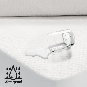 LINO ΕΠΙΣΤΡΩΜΑ JACQUARD WHITE 160Χ200+40 100% Πολυέστερ - Image 2