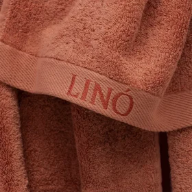 LINO ΠΕΤΣΕΤΑ BRANDY TERRACOTTA 80X150 100% Βαμβάκι - Image 2