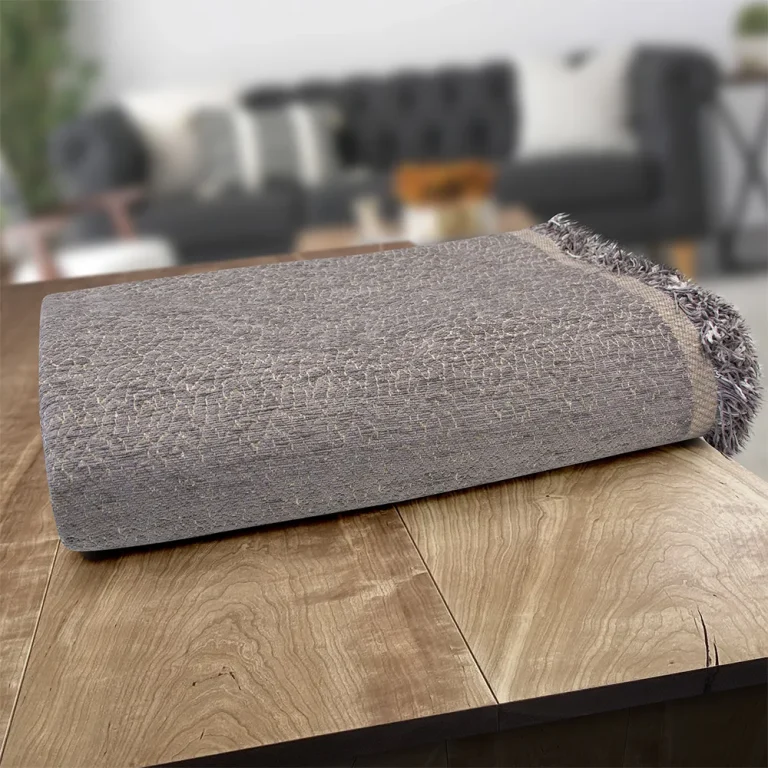 LINO ΡΙΧΤΑΡΙ BOXI DGREY 180X300 55% Σενίλ 25% Βαμβάκι 20% Πολυεστέρας - Image 4