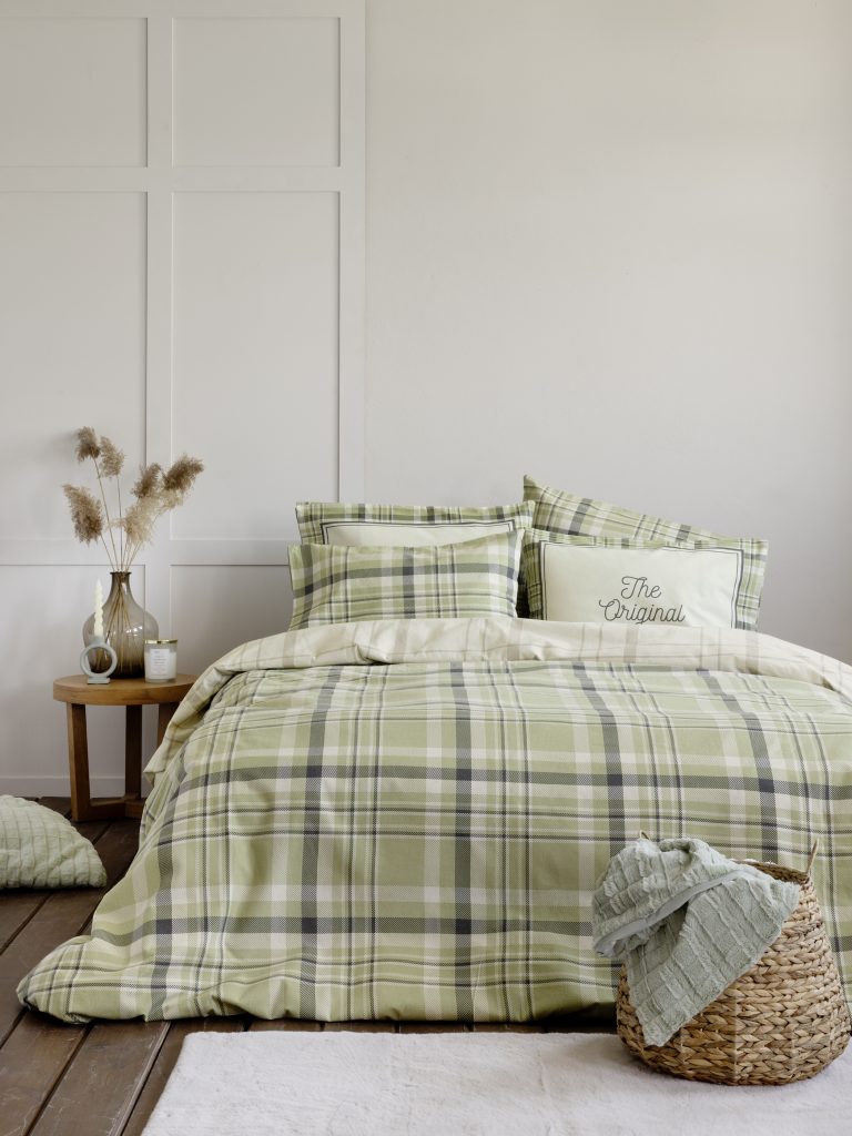 Σετ Σεντόνια Γίγας - Original της Nima Home 100% Flannel Cotton Γίγας (2 x 265x280 + 2 Μαξιλαροθήκες 50x70) - Image 1