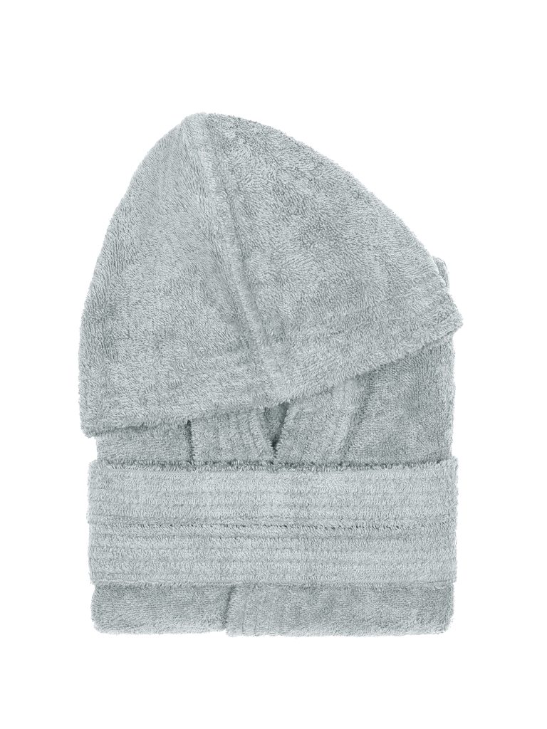 Μπουρνούζι Wizard - No 14 - Classy Gray της Nima Kids 100% Cotton Ηλικία 14 - Image 1