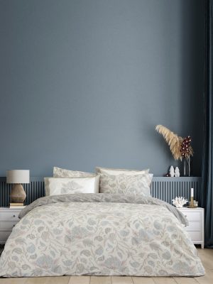 Σετ Παπλωματοθήκη Υπέρδιπλη - Aelia της Nima Home 100% Cotton, 144 T.C. Υπέρδιπλη (1 x 220x240 + 2 Μαξιλαροθήκες 52x72)