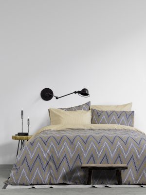 Σετ Παπλωματοθήκη Υπέρδιπλη - Blend της Kocoon Home 100% Cotton, 144 T.C. Υπέρδιπλη (1 x 225x245 + 2 Μαξιλαροθήκες 52x72)