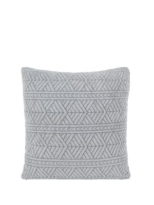 Διακοσμητικό Μαξιλάρι 45x45 - Hiver Gray της Nima Home Chenille, 55% Acrylic - 20% Polyester - 25% Cotton Μαξιλάρι 45x45