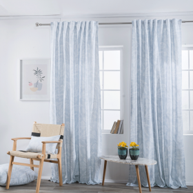 Κουρτίνα (Έτοιμη Ραμμένη) Cayo - 140x275cm της TEORAN