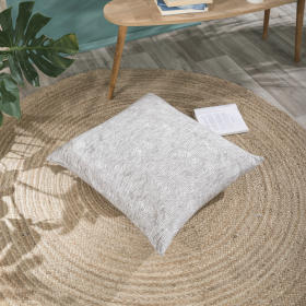 Μαξιλαροθήκη Anzio 03 - 65x65cm δαπέδου με γέμιση  της TEORAN - Image 3