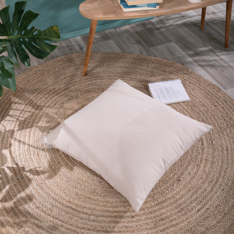 Μαξιλαροθήκη Ostia 02 - 65x65cm δαπέδου με γέμιση  της TEORAN - Image 3