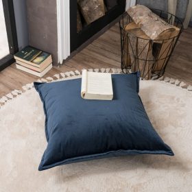 Μαξιλαροθήκη Velvet 04 - 65x65cm δαπέδου με γέμιση  της TEORAN - Image 3