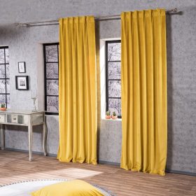 Κουρτίνα Velvet 14 (έτοιμη ραμμένη) - 140x260cm της TEORAN