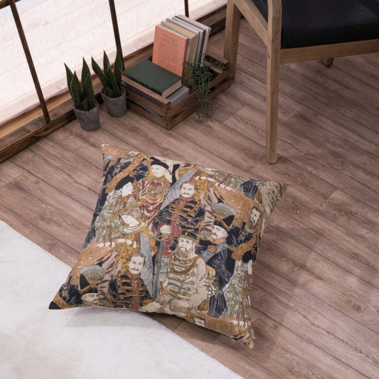 Μαξιλαροθήκη Lorca - 65x65cm δαπέδου με γέμιση  της TEORAN - Image 2