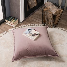 Μαξιλαροθήκη Velvet 12 - 65x65cm δαπέδου με γέμιση  της TEORAN - Image 3