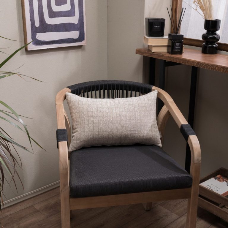 Μαξιλαροθήκη Lancaster 01 - 30x50cm με γέμιση της TEORAN - Image 2