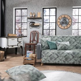 Μαξιλαροθήκη Bronx 13 - 43x43cm με γέμιση της TEORAN - Image 3