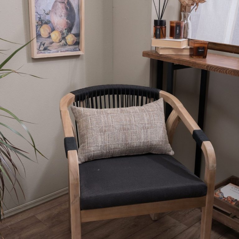 Μαξιλαροθήκη Hampton 05 - 43x43cm της TEORAN - Image 2