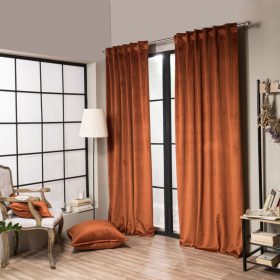 Κουρτίνα Velvet 05 (έτοιμη ραμμένη) - 140x260cm της TEORAN