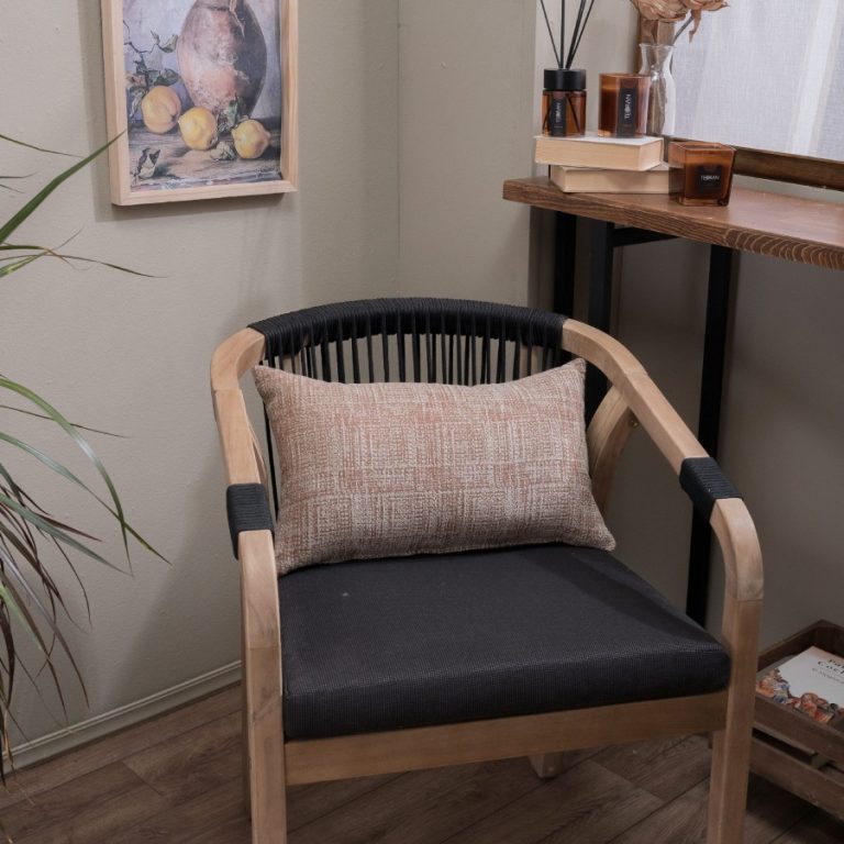 Μαξιλαροθήκη Hampton 12 - 65x65cm δαπέδου με γέμιση  της TEORAN - Image 2