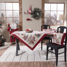 Τραπεζομάντηλο Wells - 140x140cm της TEORAN - Image 6