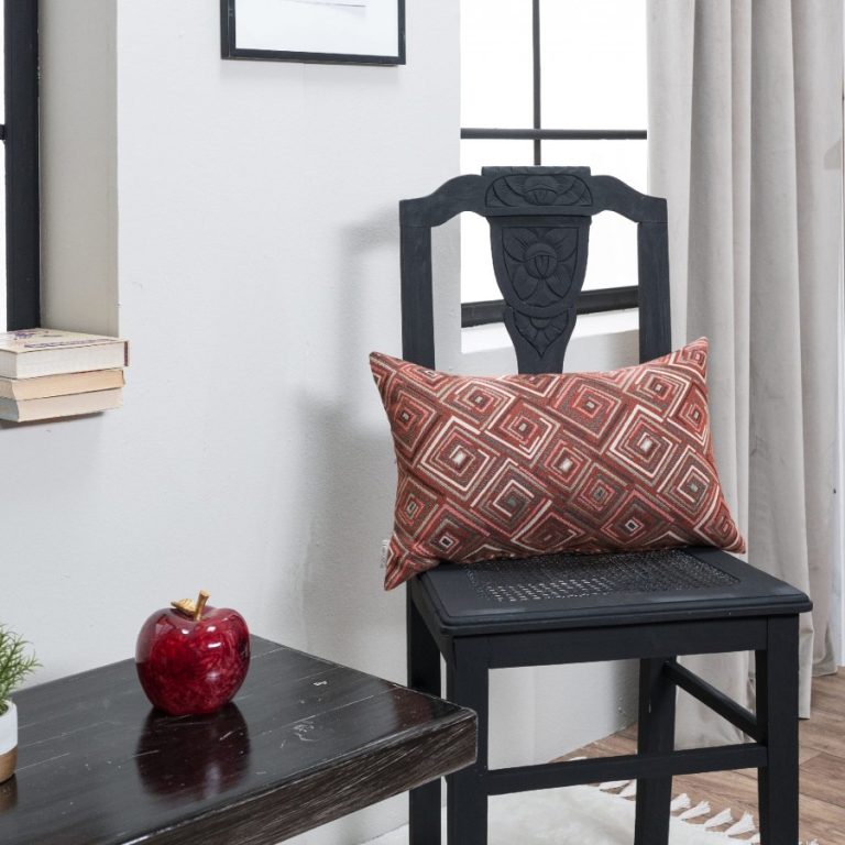 Μαξιλαροθήκη Santos 05 - 65x65cm δαπέδου με γέμιση  της TEORAN - Image 2