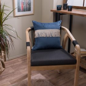 Μαξιλαροθήκη Velvet 04 Με Κρόσι - 30x50cm με γέμιση της TEORAN