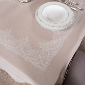 Τραπεζομάντηλο Rochelle 02 - 155 x 260 cm της TEORAN - Image 3