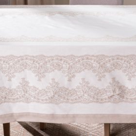 Τραπεζομάντηλο Rochelle 02 - 155 x 155 cm της TEORAN - Image 6