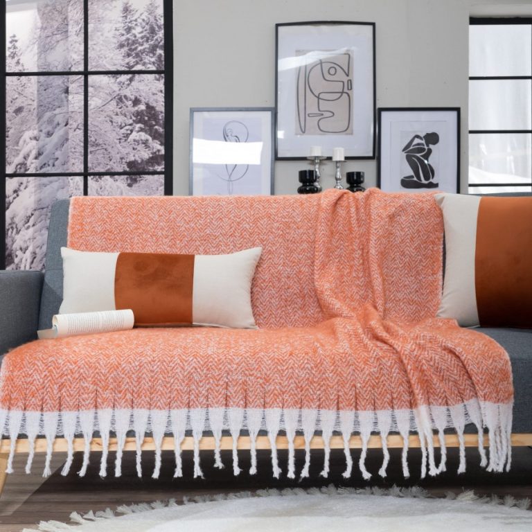Ριχτάρι-Κουβέρτα Καναπέ Mohair 05 - 130 x 150cm της TEORAN - Image 5
