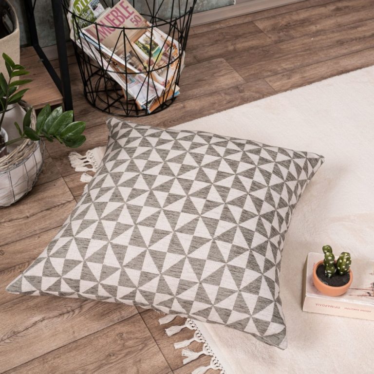 Μαξιλαροθήκη Columbia 03 - 65x65cm δαπέδου με γέμιση  της TEORAN - Image 3
