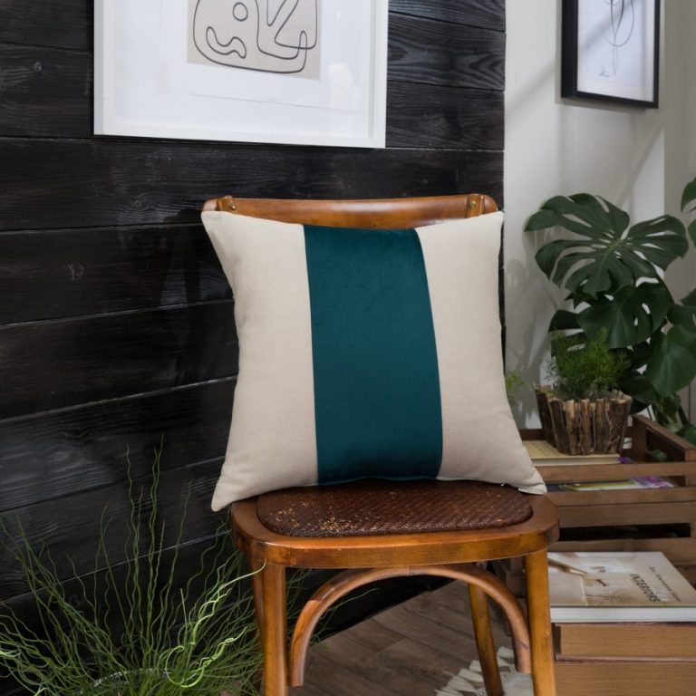 Μαξιλαροθήκη Linus 13 - 50x50cm με γέμιση της TEORAN - Image 2