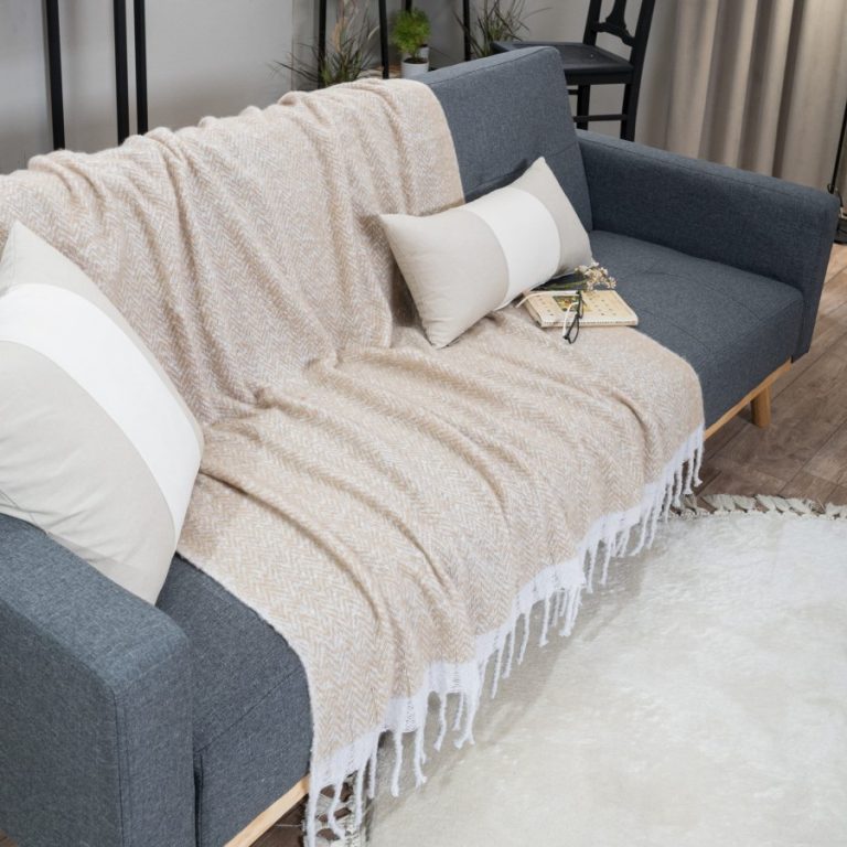 Ριχτάρι-Κουβέρτα Καναπέ Mohair 01 - 130 x 150cm της TEORAN - Image 5