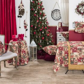Τραπεζομάντηλο Tinsel - 135x135cm της TEORAN