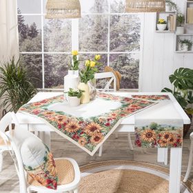 Καρέ & Τραβέρσα Sunflower (Σετ 2τεμ.) - 100x100cm & 40x100cm της TEORAN - Image 2