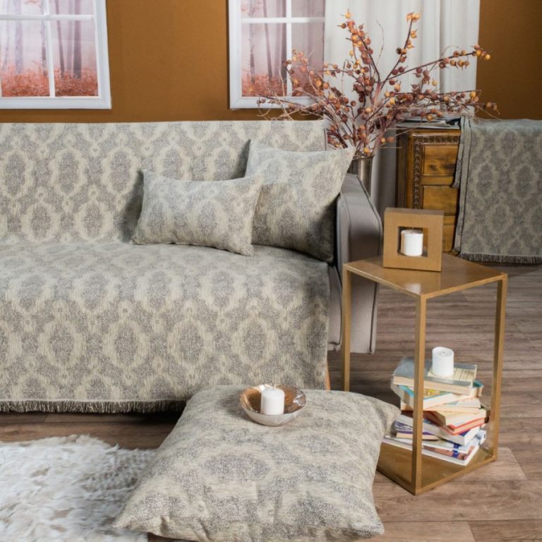 Μαξιλαροθήκη Portland 07 - 65x65cm δαπέδου με γέμιση της TEORAN - Image 3